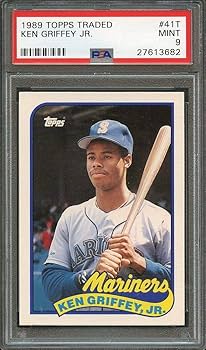 Amazon.com: Ken Griffey Jr Rookie Card 1989 Topps Traded